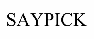 SAYPICK