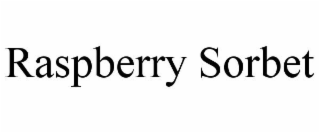 RASPBERRY SORBET