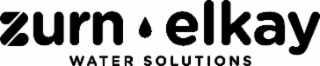 ZURN ELKAY WATER SOLUTIONS