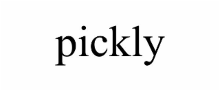 PICKLY