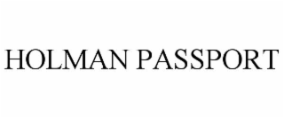 HOLMAN PASSPORT