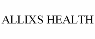 ALLIXS HEALTH