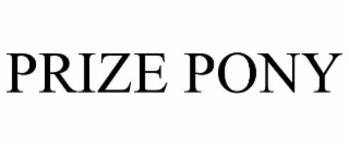 PRIZE PONY