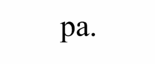 PA.
