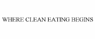 WHERE CLEAN EATING BEGINS