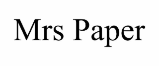 MRS PAPER