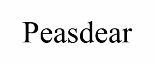 PEASDEAR