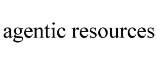 AGENTIC RESOURCES