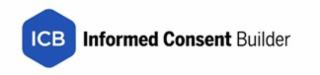 ICB INFORMED CONSENT BUILDER