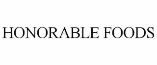 HONORABLE FOODS