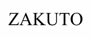 ZAKUTO