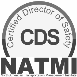 CERTIFIED DIRECTOR OF SAFETY CDS NATMI NORTH AMERICAN TRANSPORTATION MANAGEMENT INSTITUTE