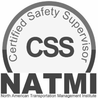 CERTIFIED SAFETY SUPERVISOR CSS NATMI NORTH AMERICAN TRANSPORTATION MANAGEMENT INSTITUTE