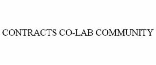 CONTRACTS CO-LAB COMMUNITY
