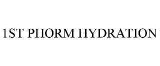 1ST PHORM HYDRATION