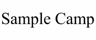 SAMPLE CAMP