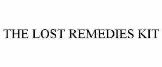 THE LOST REMEDIES KIT