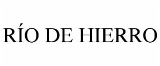RÍO DE HIERRO