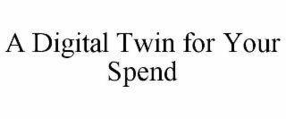 A DIGITAL TWIN FOR YOUR SPEND