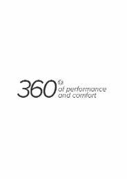 360 OF PERFORMANCE AND COMFORT