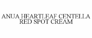 ANUA HEARTLEAF CENTELLA RED SPOT CREAM