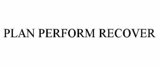 PLAN PERFORM RECOVER