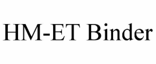 HM-ET BINDER