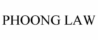 PHOONG LAW
