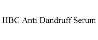 HBC ANTI DANDRUFF SERUM