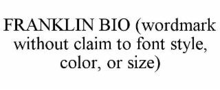 FRANKLIN BIO