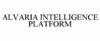 ALVARIA INTELLIGENCE PLATFORM