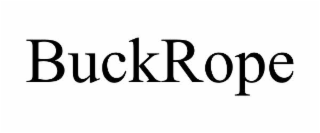 BUCKROPE