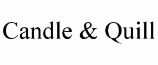 CANDLE & QUILL
