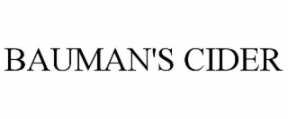 BAUMAN'S CIDER