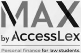 MAX BY ACCESSLEX PERSONAL FINANCE FOR LAW STUDENTS
