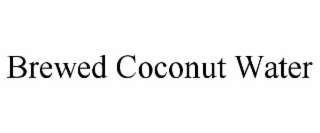 BREWED COCONUT WATER
