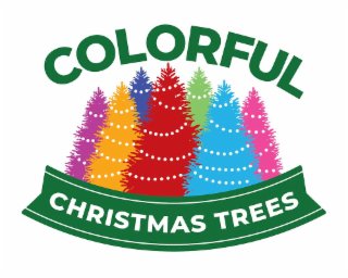 COLORFUL CHRISTMAS TREES