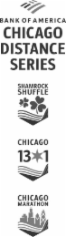 BANK OF AMERICA CHICAGO DISTANCE SERIES SHAMROCK SHUFFLE CHICAGO 13 1 CHICAGO MARATHON