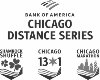 BANK OF AMERICA CHICAGO DISTANCE SERIES SHAMROCK SHUFFLE CHICAGO 13 1 CHICAGO MARATHON