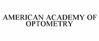AMERICAN ACADEMY OF OPTOMETRY