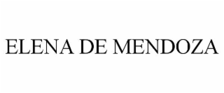 ELENA DE MENDOZA