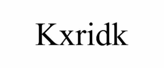 KXRIDK