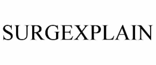 SURGEXPLAIN