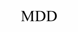 MDD