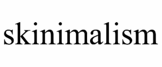 SKINIMALISM