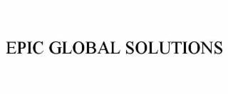 EPIC GLOBAL SOLUTIONS