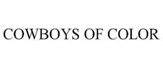 COWBOYS OF COLOR