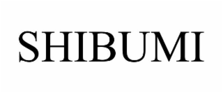 SHIBUMI