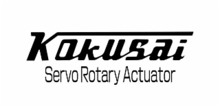 KOKUSAI SERVO ROTARY ACTUATOR