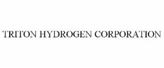 TRITON HYDROGEN CORPORATION